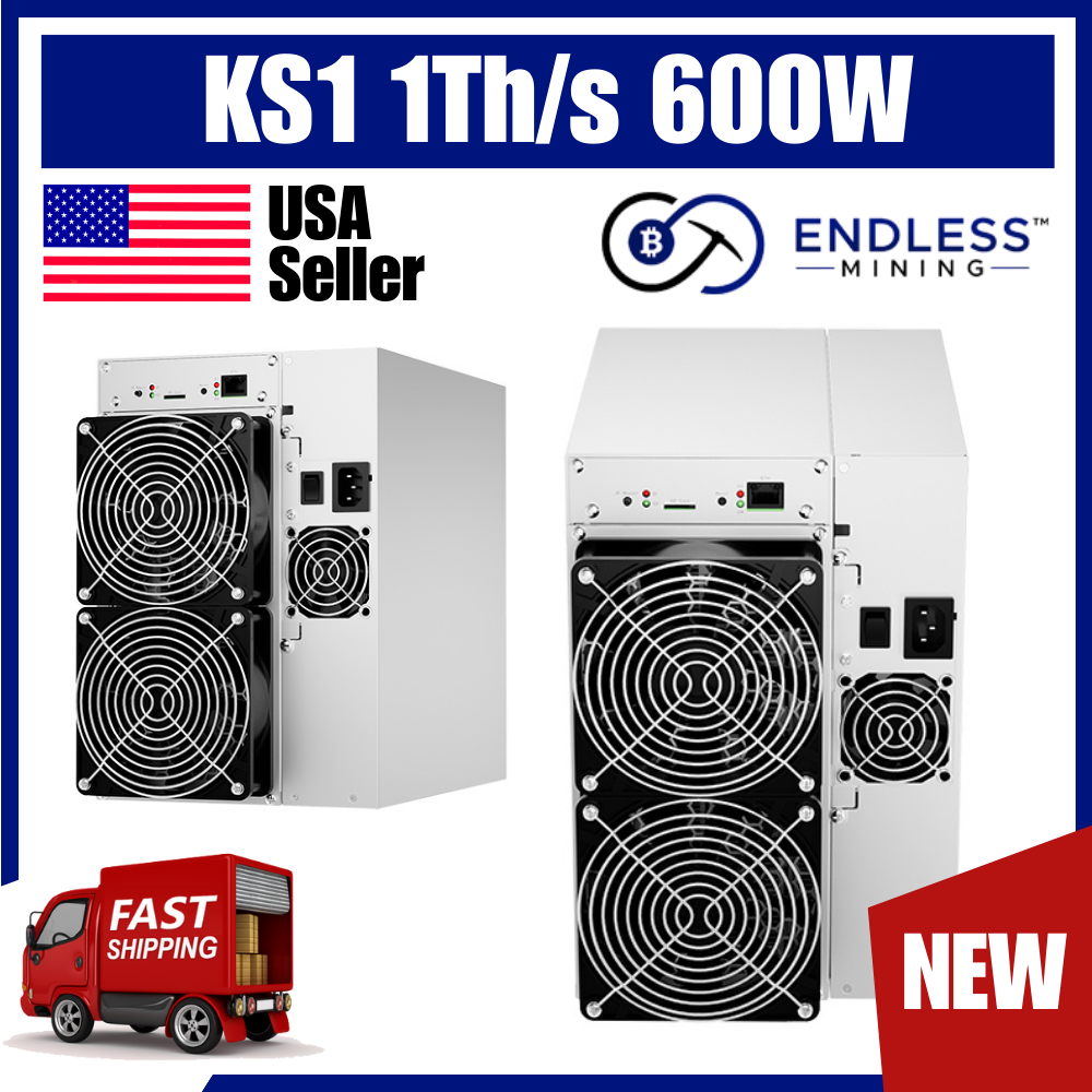 Dec Batch (Pre Order) – ICERIVER KS1 1Th/s 600W Voltage Input 170-300V AC | EndlessMining.com image