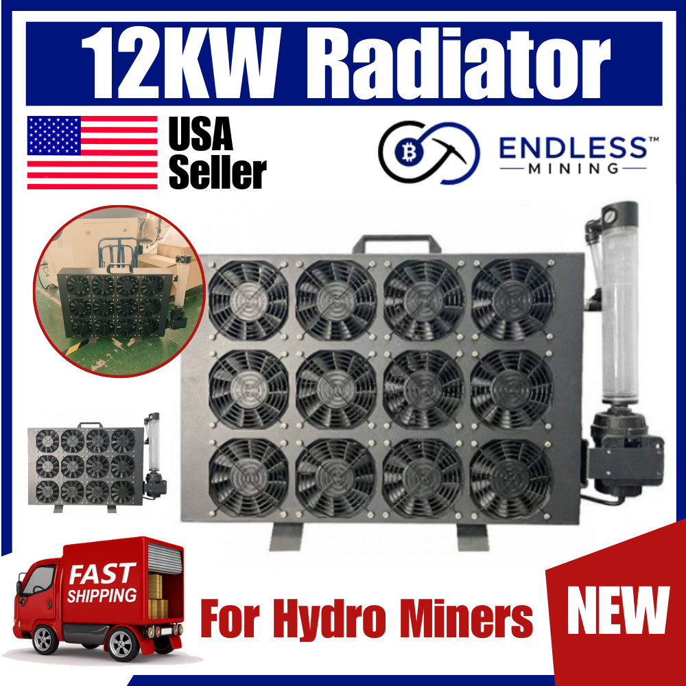 ASIC 12KW Radiator For Hydro Miners Liquid Cooling System Mining | EndlessMining image