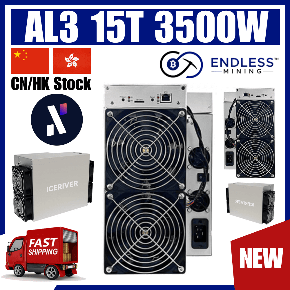 IceRiver AL3 15Th/s 3500W - Alephium Miner ALPH Mining - Input Voltage 220V image