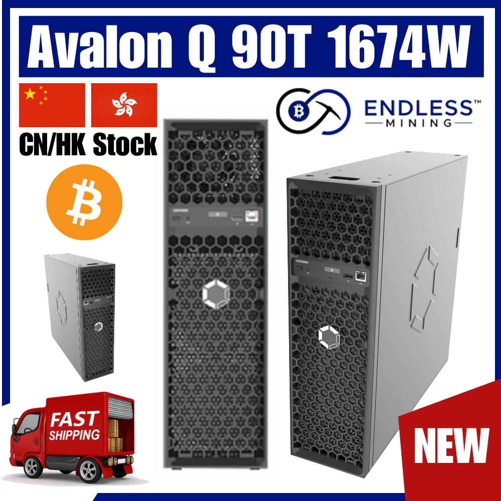 Canaan Avalon Q 90Th/s 1674W - BTC Miner - Input Voltage 110-240V image