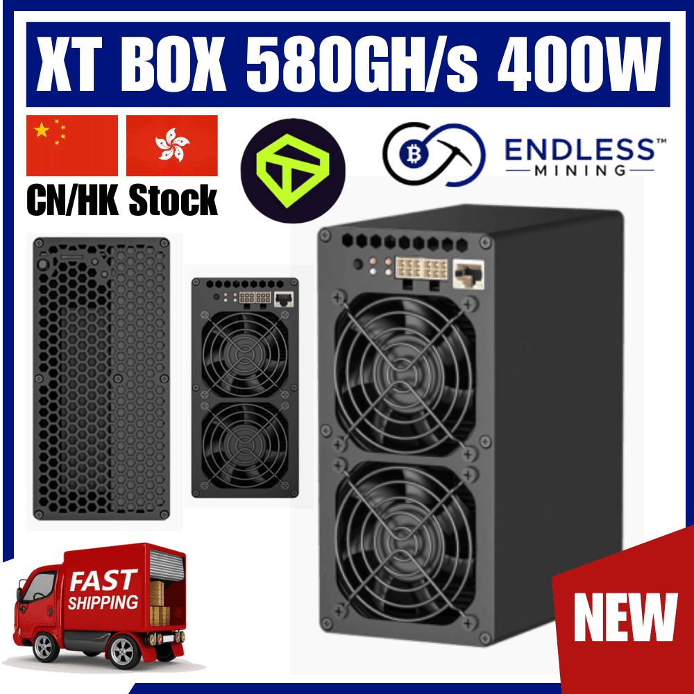 Goldshell XT BOX 580GH/s 400W - XTM Miner - Input Voltage 110-240VAC image